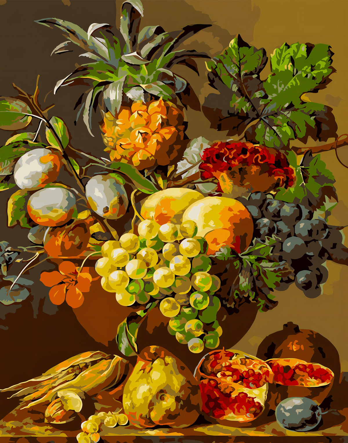 Jarron de Frutas