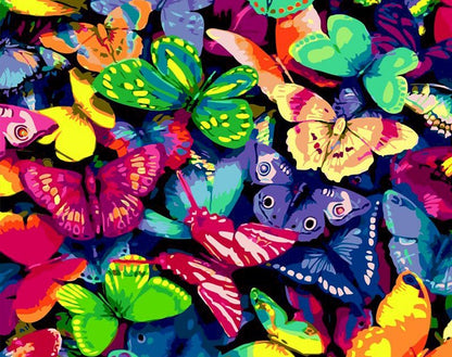 Mariposas y Colores