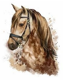 Caballo Acuarela
