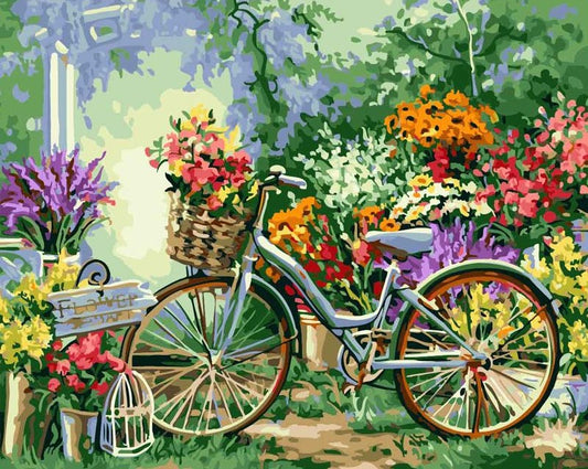 Bicicleta Floral