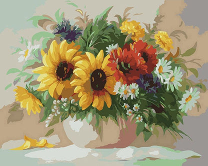Flores y Girasoles