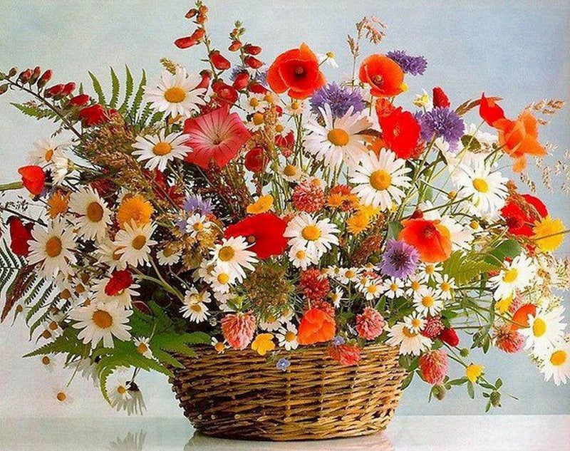 Canasta Floral