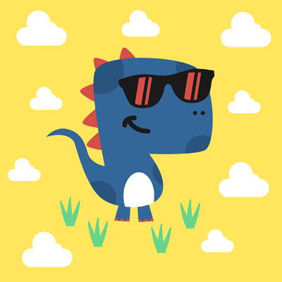 Blue Dino