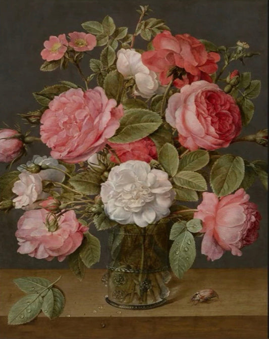 Florero en Pared Verde