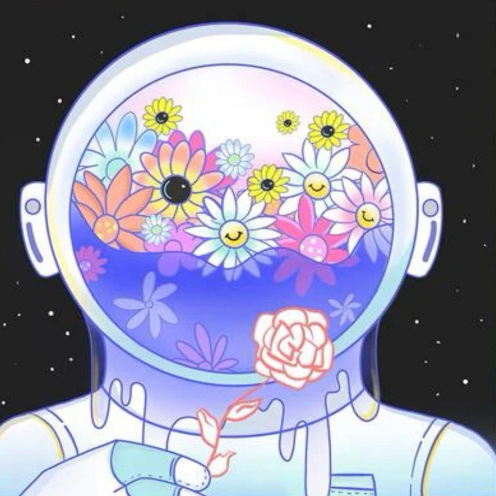 Astronauta Floral