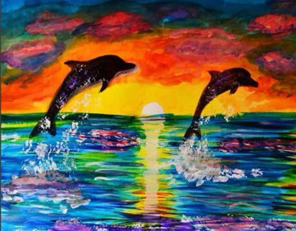 Delfines Saltarines