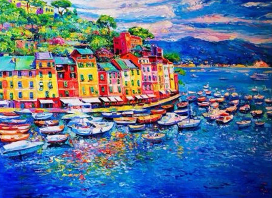 Casas de Colores en Lago