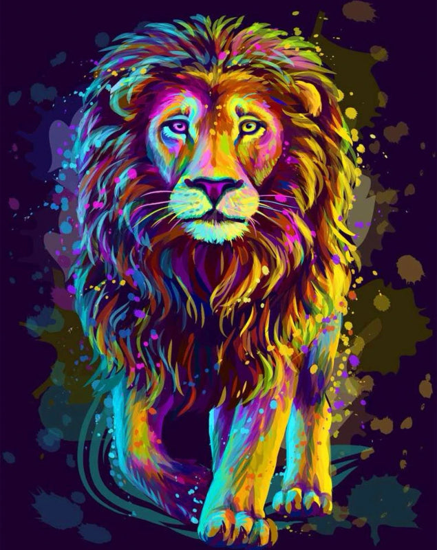El Caminado del Leon Neon