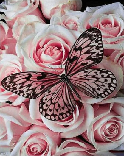 Mariposa Rosa Pastel