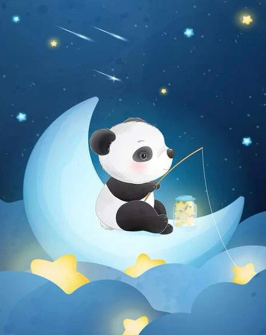 Panda Sobre Luna