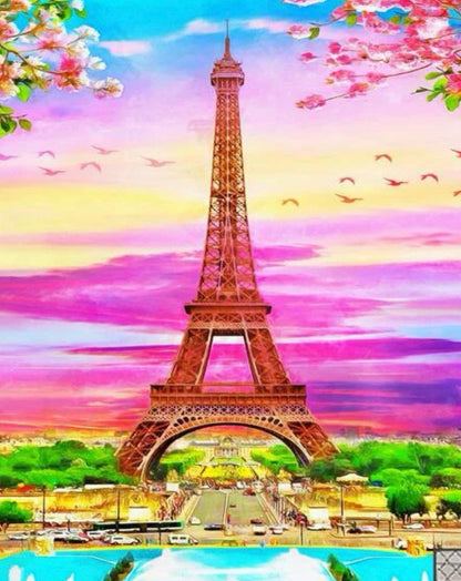 Paris Yellow and Pink