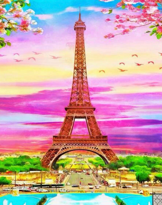 Paris Yellow and Pink