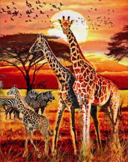 Jirafa en Safari