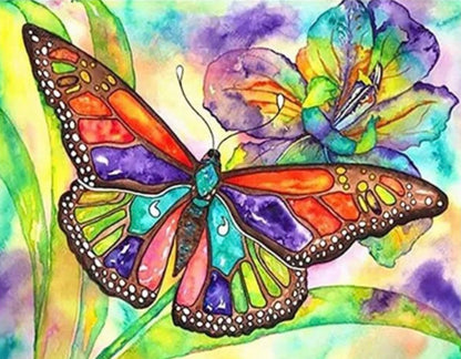 Mariposa Aquarela