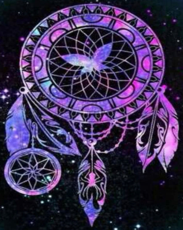 Atrapasueños Morado