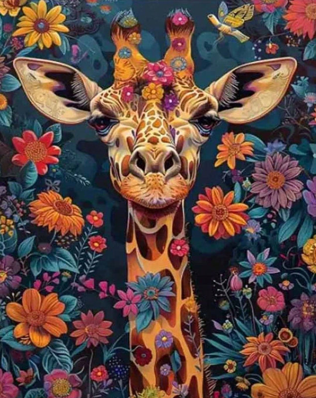 Jirafa Floral