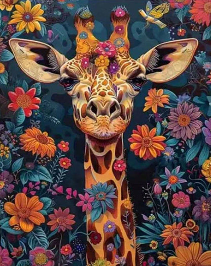 Jirafa Floral