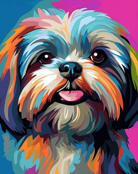 Shih Tzu Multicolor