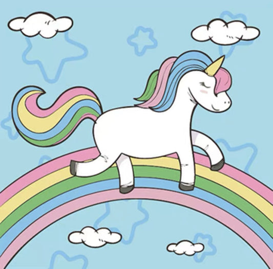 Unicornio y Arcoiris